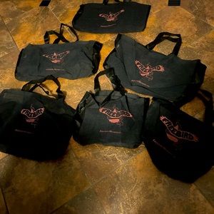 6 FREEBIRD Canvas Bags